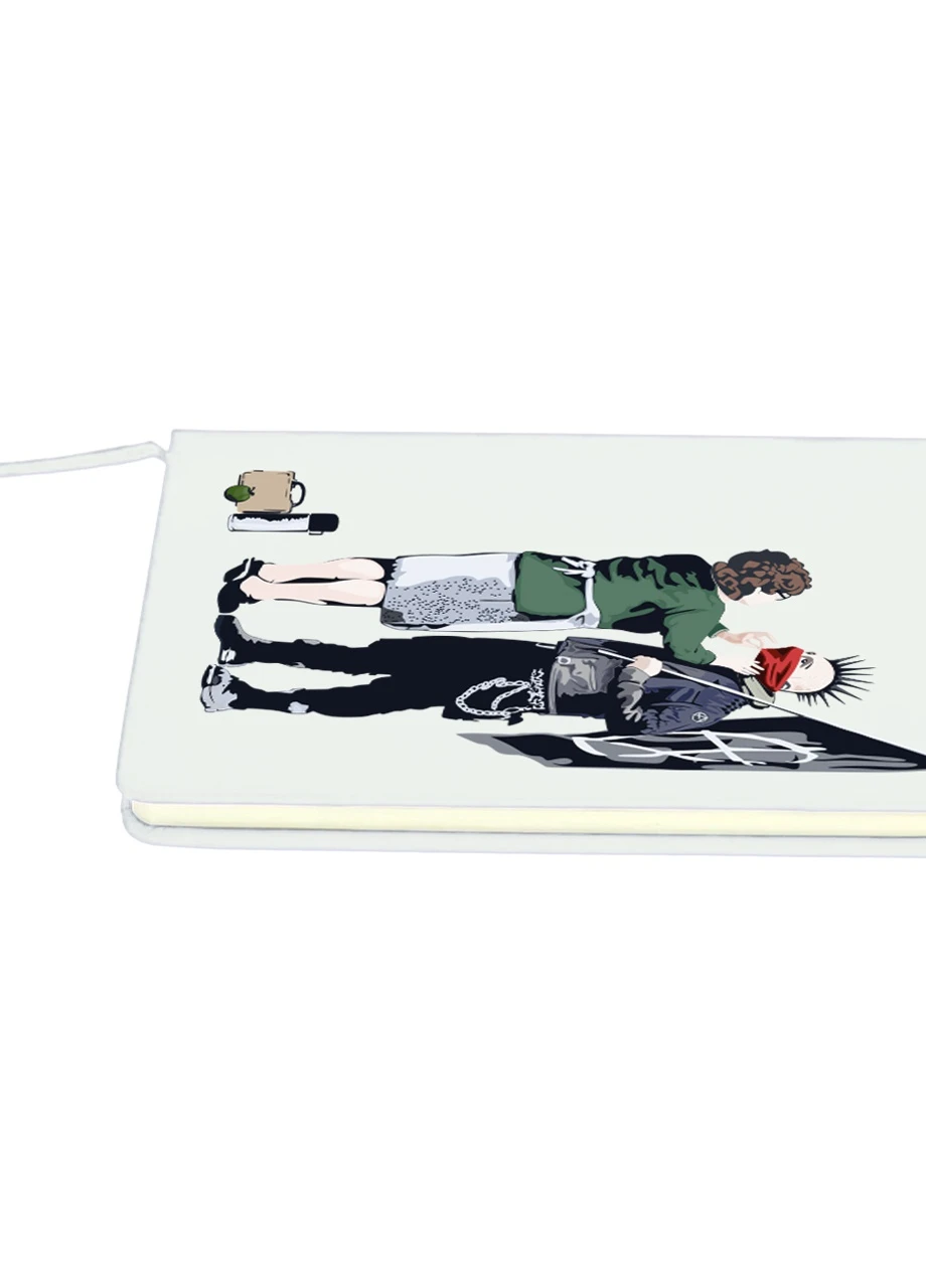 Блокнот А5 Турбота Білий (92228-2054-WT) MobiPrint (257324989)