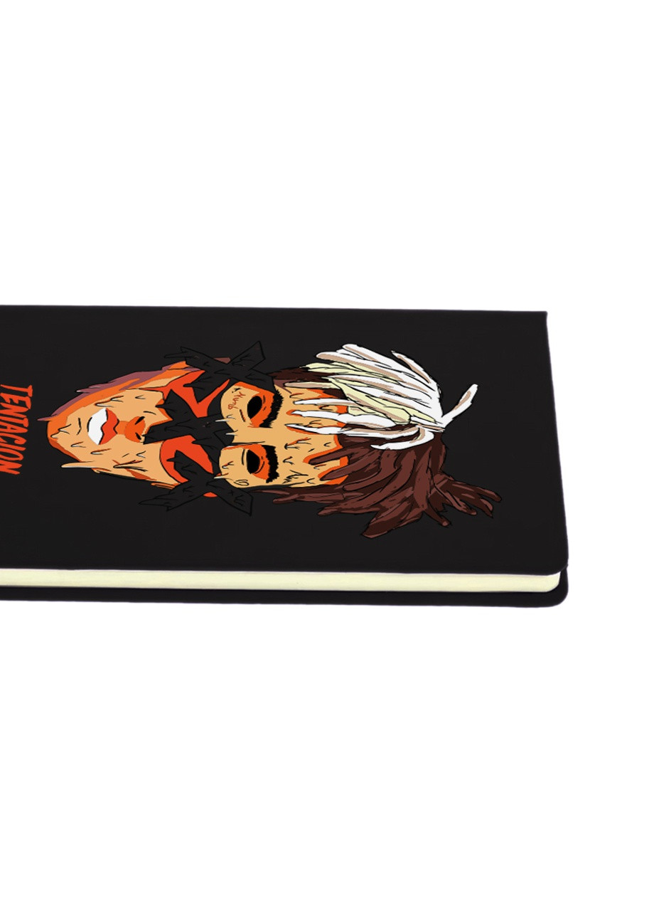 Блокнот А5 Экс-экс-экс Тентасьон (XXXTentacion) Черный (92228-2636-BK) MobiPrint (257327289)