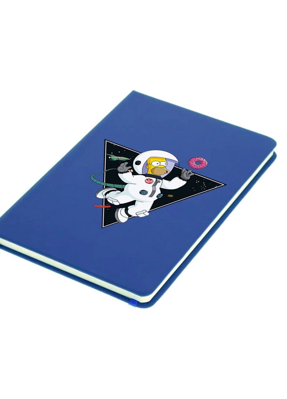 Блокнот А5 Гомер Симпсоны Светло-голубой (92228-2044-SK) MobiPrint (257324820)