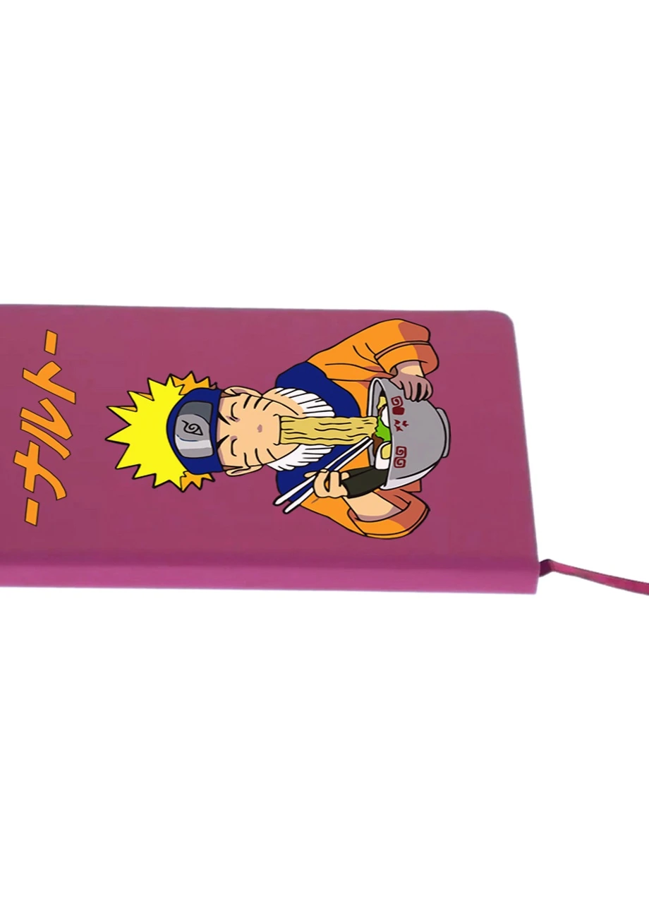 Блокнот А5 Наруто Узумакі (Naruto Uzumaki) Малиновий (92228-2818-FU) MobiPrint (257328801)