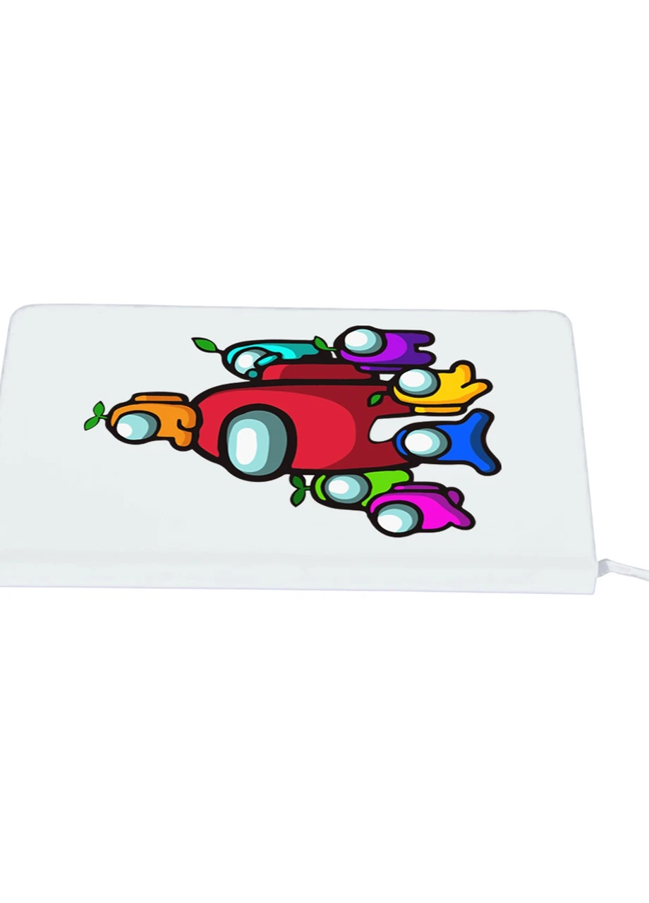 Блокнот А5 Амонг Ас (Among Us) Білий (92228-2596-WT) MobiPrint (257321710)