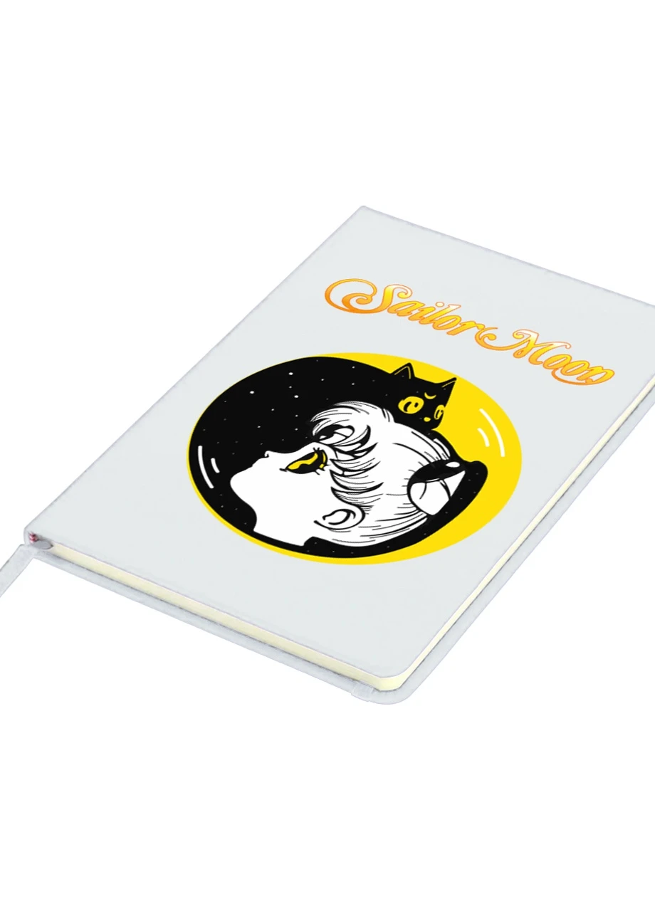 Блокнот А5 Сейлор Мун (Sailor Moon) Белый (92228-2660-WT) MobiPrint (257327847)