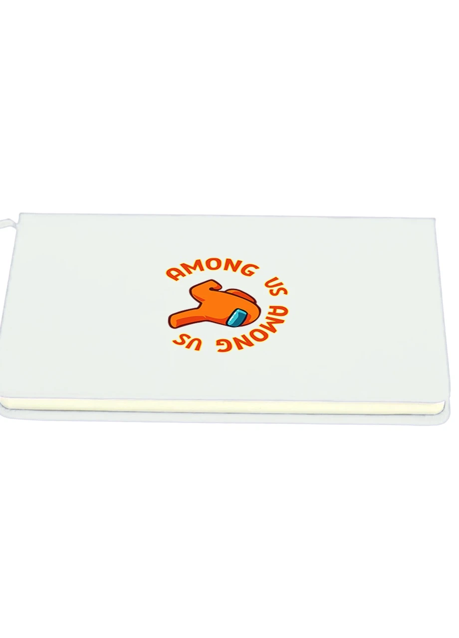 Блокнот А5 Амонг Ас (Among Us) Білий (92228-2408-WT) MobiPrint (257323450)