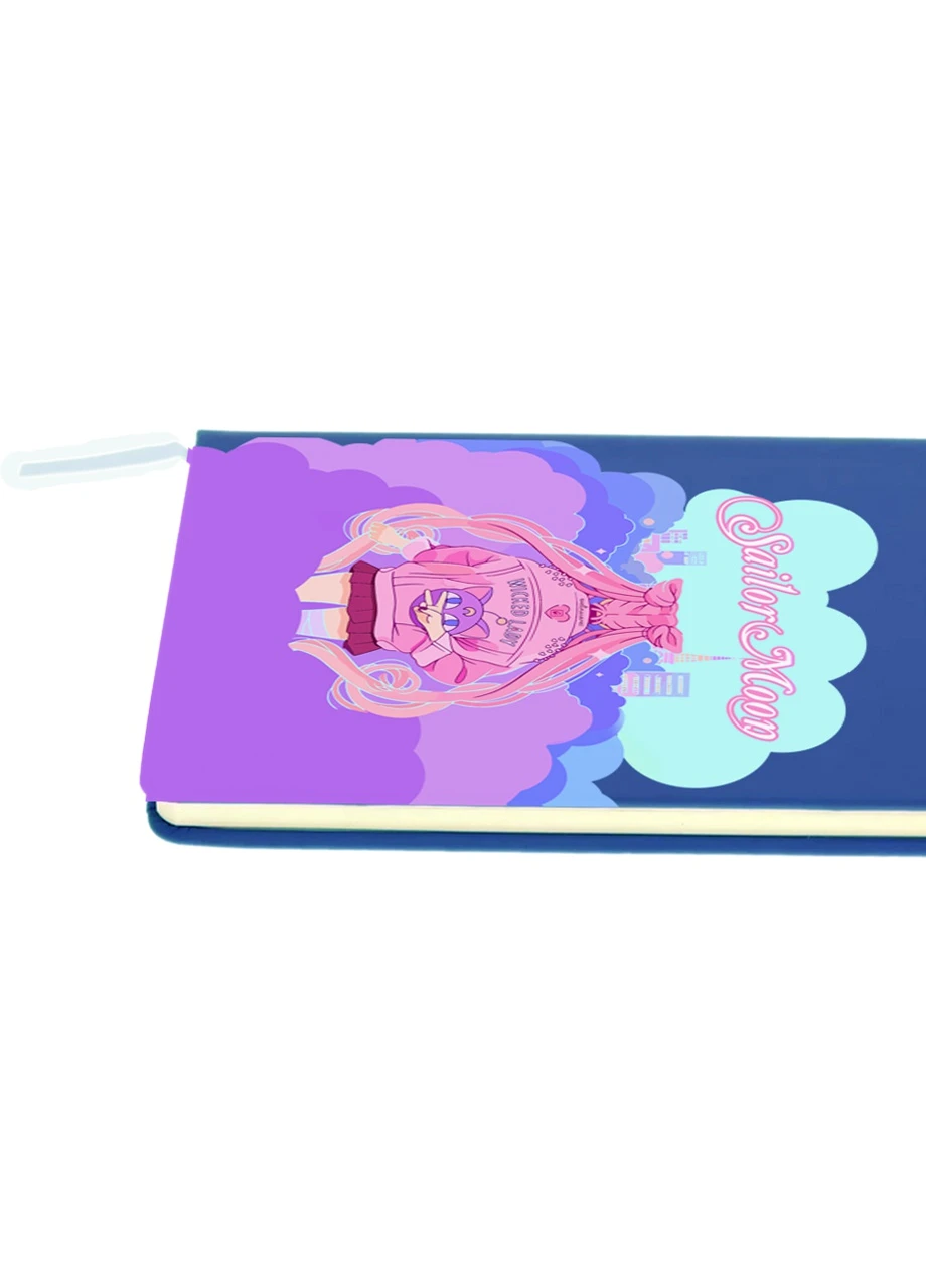 Блокнот А5 Сейлор Мун (Sailor Moon) Светло-голубой (92228-2913-SK) MobiPrint (257325475)