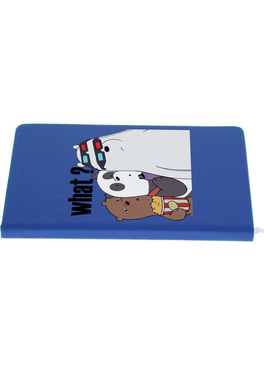Блокнот А5 Вся правда о медведях (We Bare Bears) Светло-голубой (92228-2902-SK) MobiPrint (257323818)