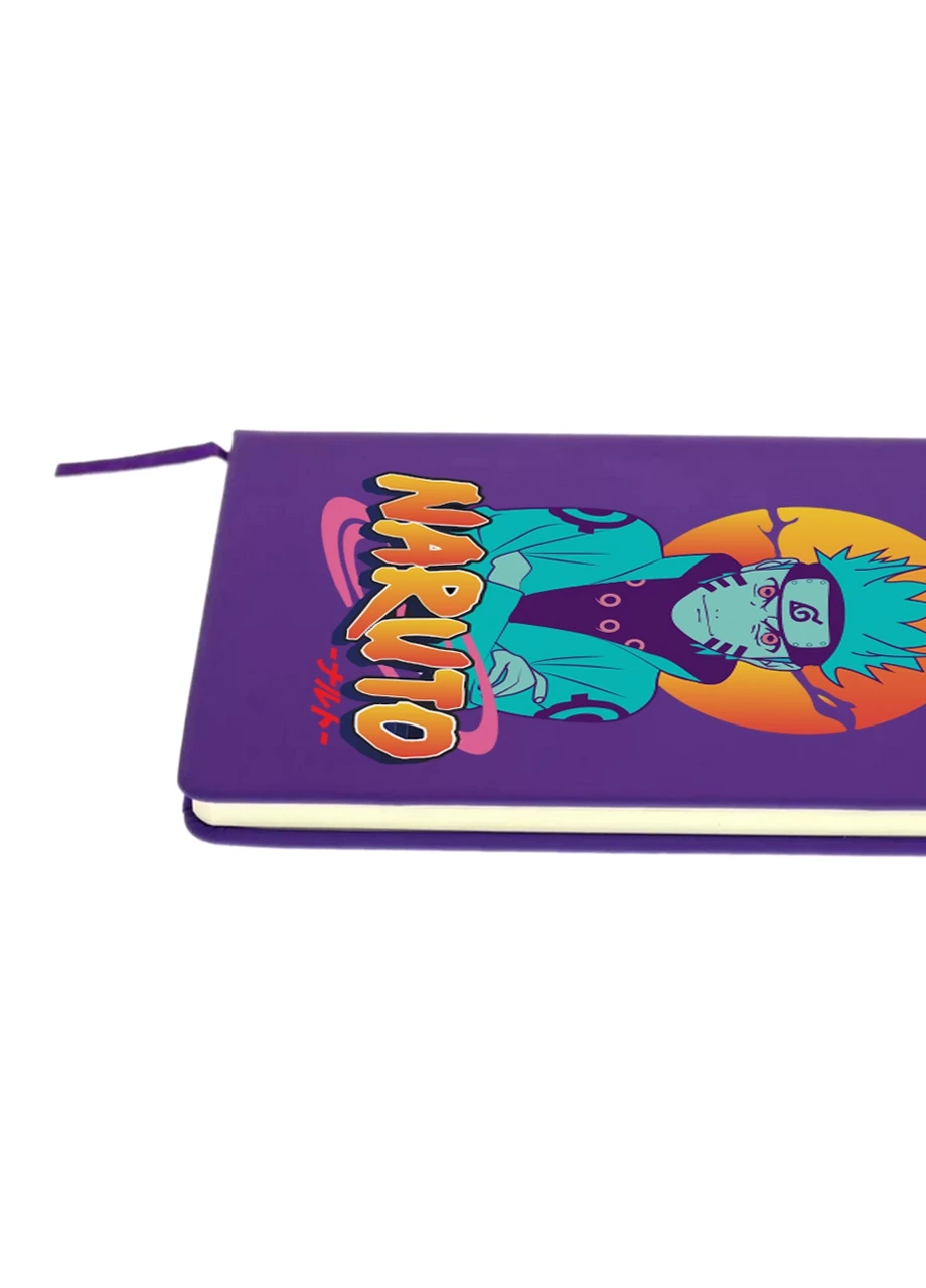 Блокнот А5 Наруто Узумаки (Naruto Uzumaki) Фиолетовый (92228-2631-PU) MobiPrint (257323422)