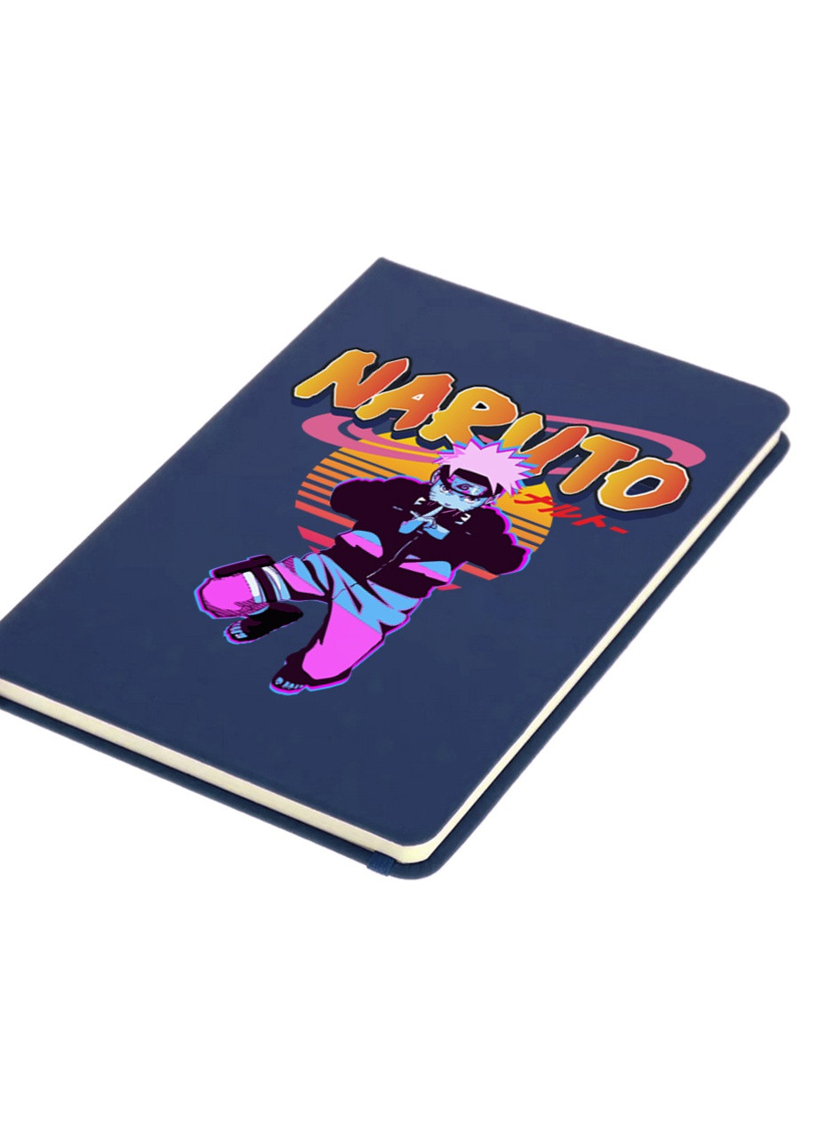 Блокнот А5 Наруто Узумакі (Naruto Uzumaki) Темно-синій (92228-2629-NB) MobiPrint (257324106)