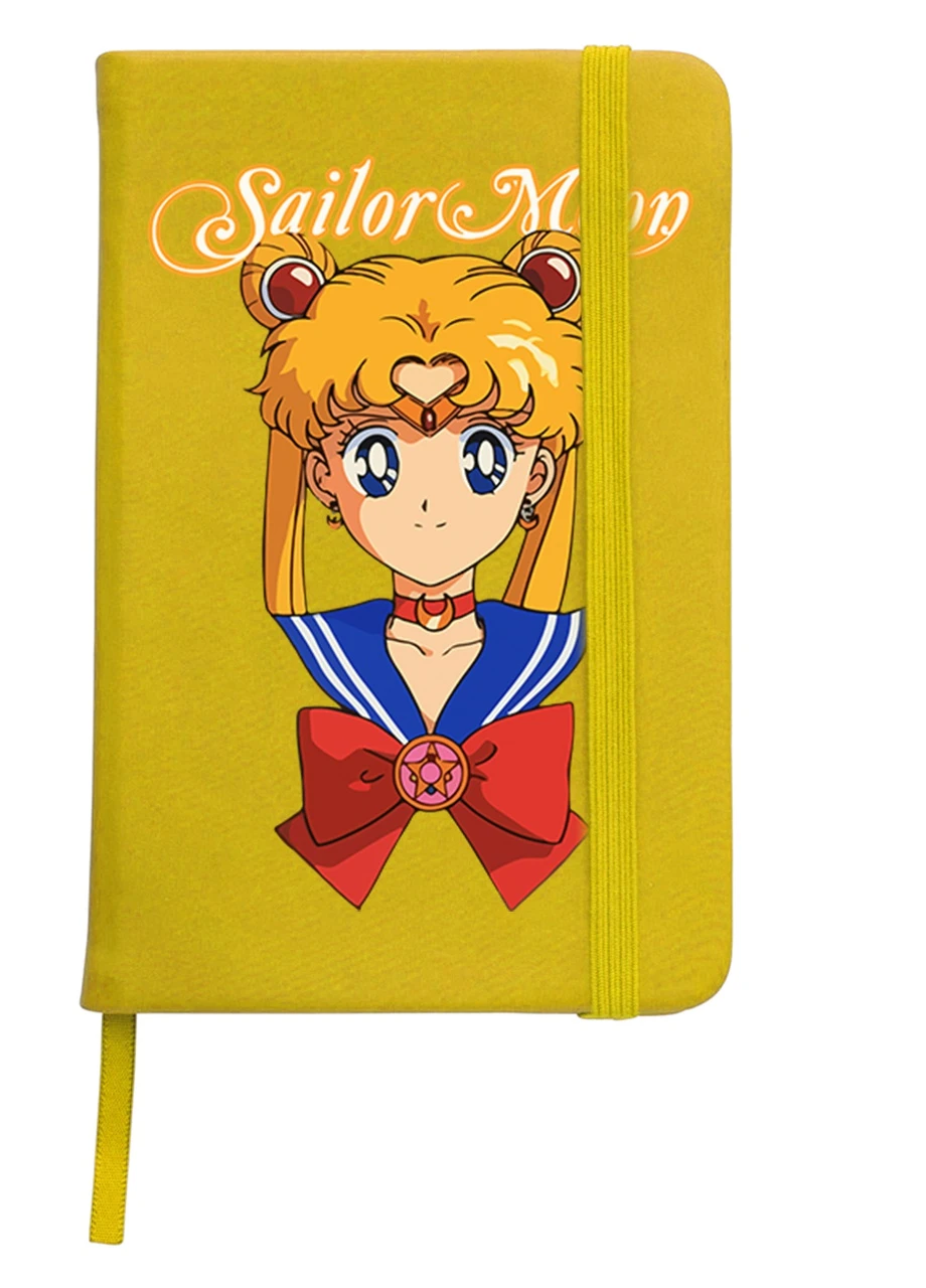 Блокнот А5 Сейлор Мун (Sailor Moon) Желтый (92228-2915-SY) MobiPrint (257328556)