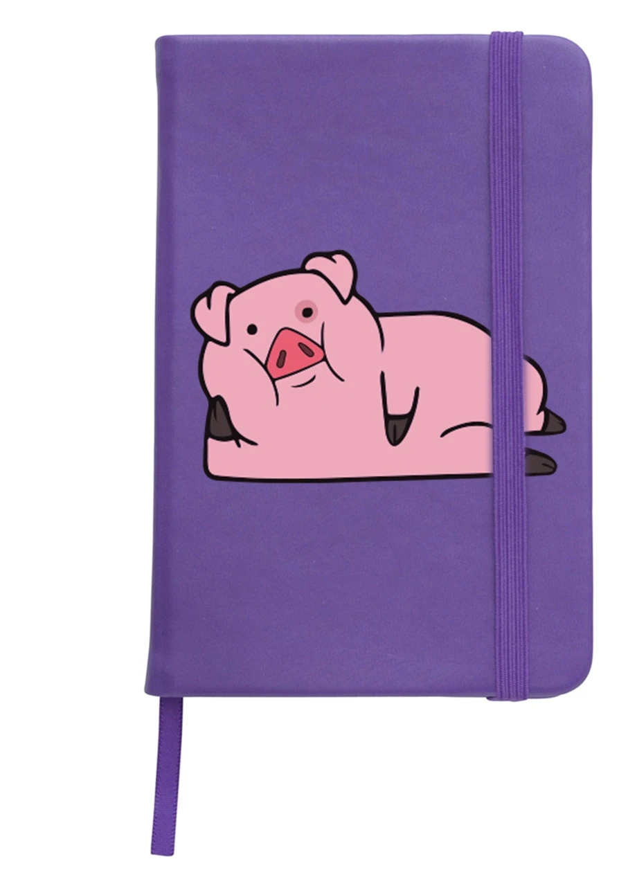 Блокнот А5 Пухля Гравіті Фолз (Waddles Gravity Falls) Фіолетовий (92228-2626-PU) MobiPrint (257323934)