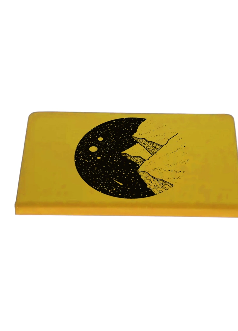 Блокнот А5 Звездные горы (Starry mountains) Желтый (92228-2846-SY) MobiPrint (257323067)