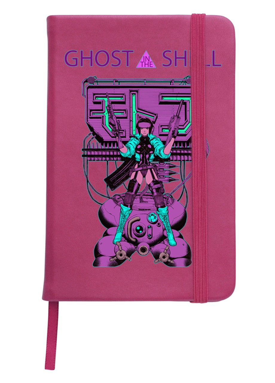 Блокнот А5 Мотоко Кусанаги Призрак в доспехах (Ghost in the Shell) Малиновый (92228-2652-FU) MobiPrint (257324682)
