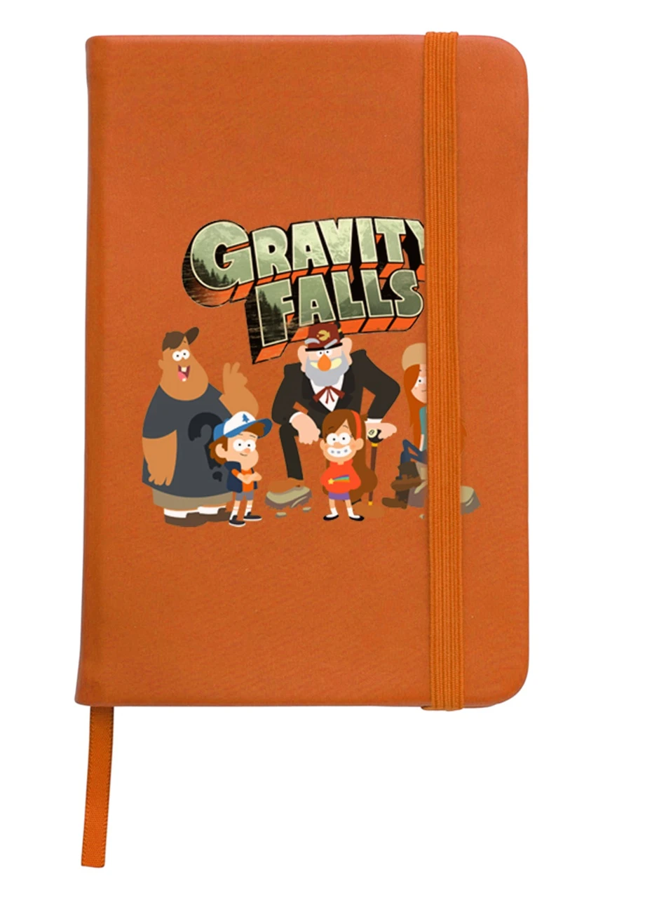 Блокнот А5 Гравити Фолз (Gravity Falls) Оранжевый (92228-2628-OG) MobiPrint (257323837)