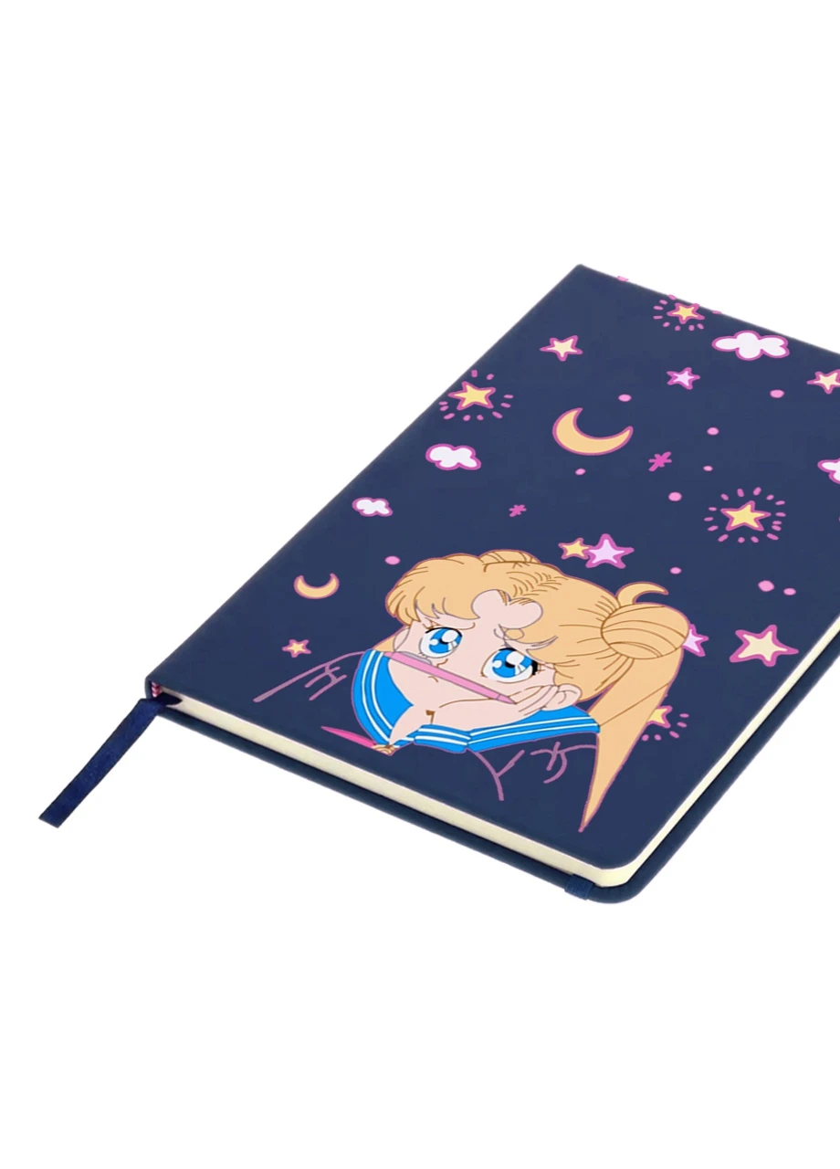 Блокнот А5 Сейлор Мун (Sailor Moon) Темно-синий (92228-2912-NB) MobiPrint (257321602)