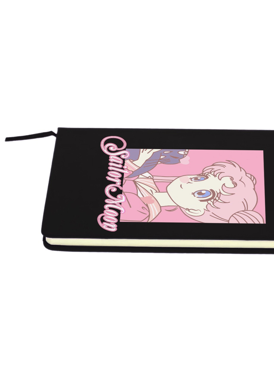 Блокнот А5 Сейлор Мун (Sailor Moon) Чорний (92228-2914-BK) MobiPrint (257328738)