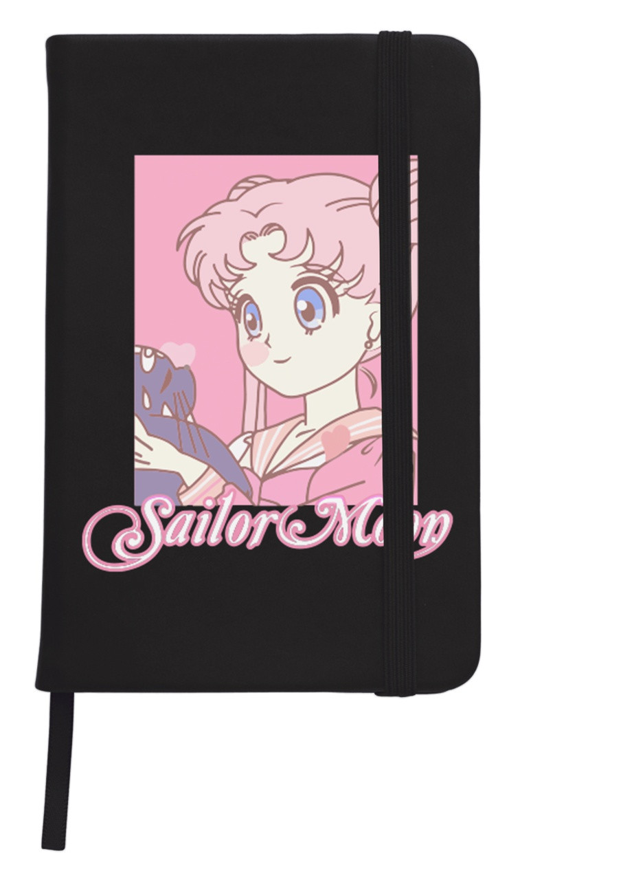 Блокнот А5 Сейлор Мун (Sailor Moon) Чорний (92228-2914-BK) MobiPrint (257328738)