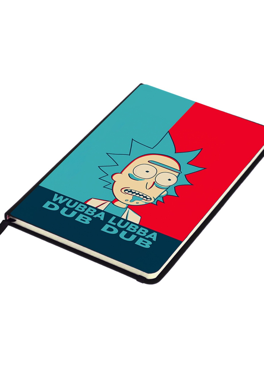 Блокнот А5 Рік та Морті (Rick and Morty) Чорний (92228-2689-BK) MobiPrint (257322854)