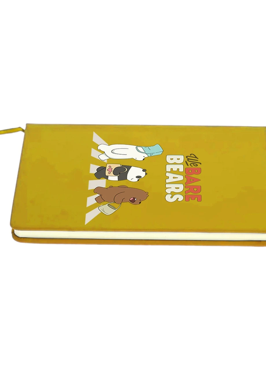 Блокнот А5 Вся правда о медведях (We Bare Bears) Желтый (92228-2666-SY) MobiPrint (257327219)