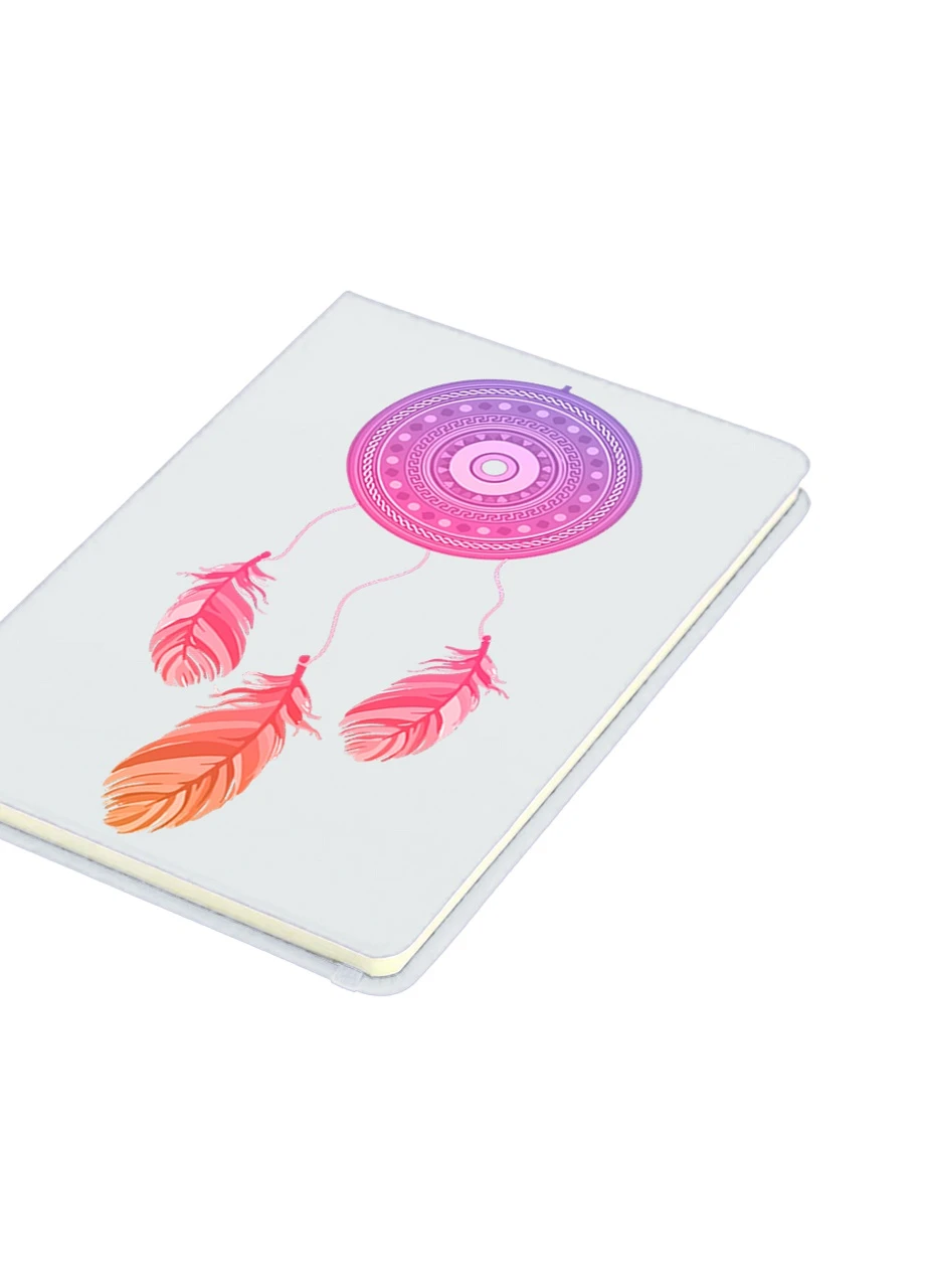 Блокнот А5 Ловець Снов (Dreamcatcher) Білий (92228-2855-WT) MobiPrint (257323848)