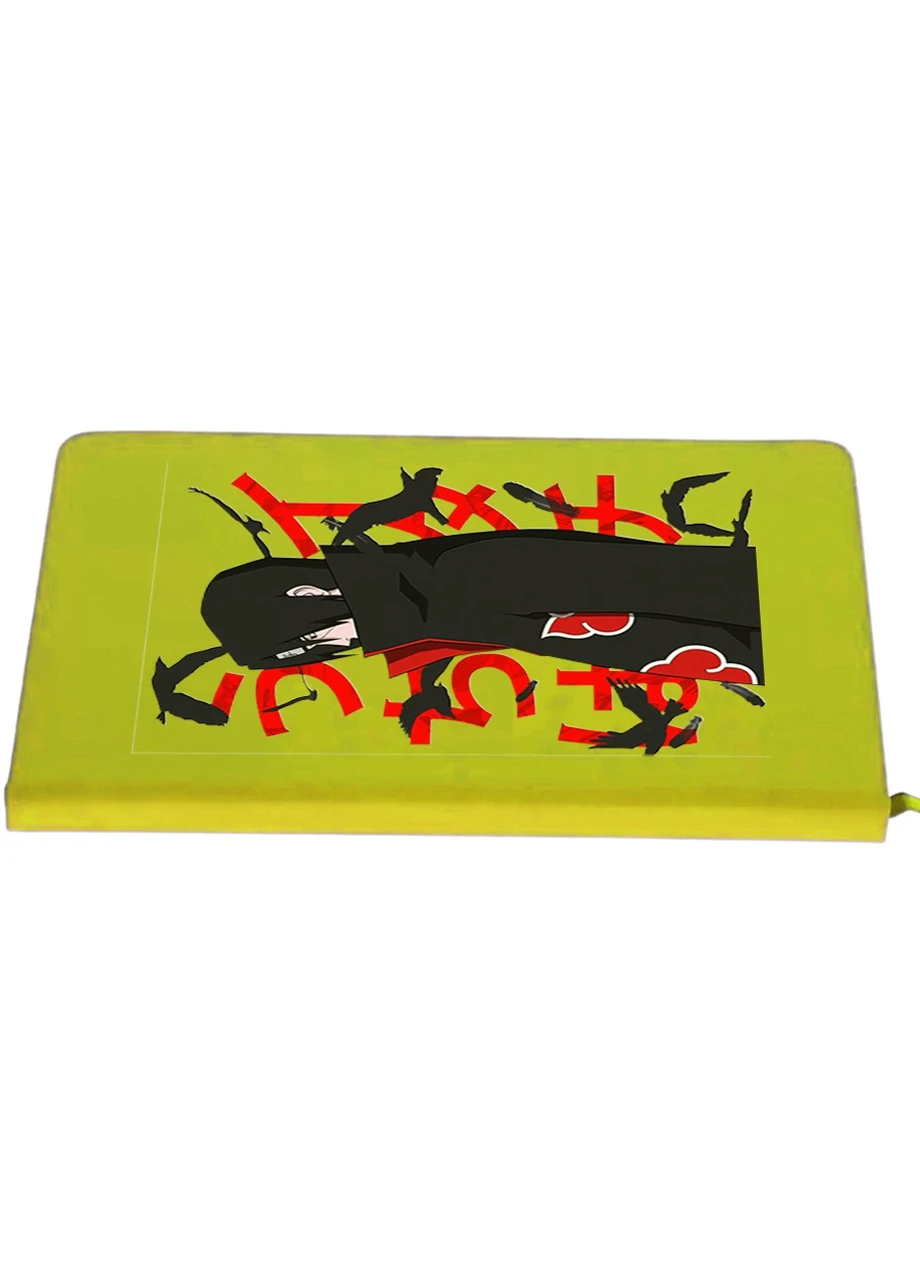 Блокнот А5 Итачи Учиха (Itachi Uchiha) Салатовый (92228-2817-LM) MobiPrint (257326471)