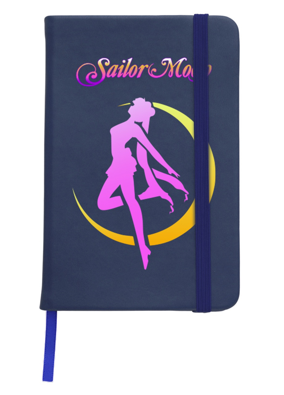 Блокнот А5 Сейлор Мун (Sailor Moon) Темно-синий (92228-2658-NB) MobiPrint (257328711)