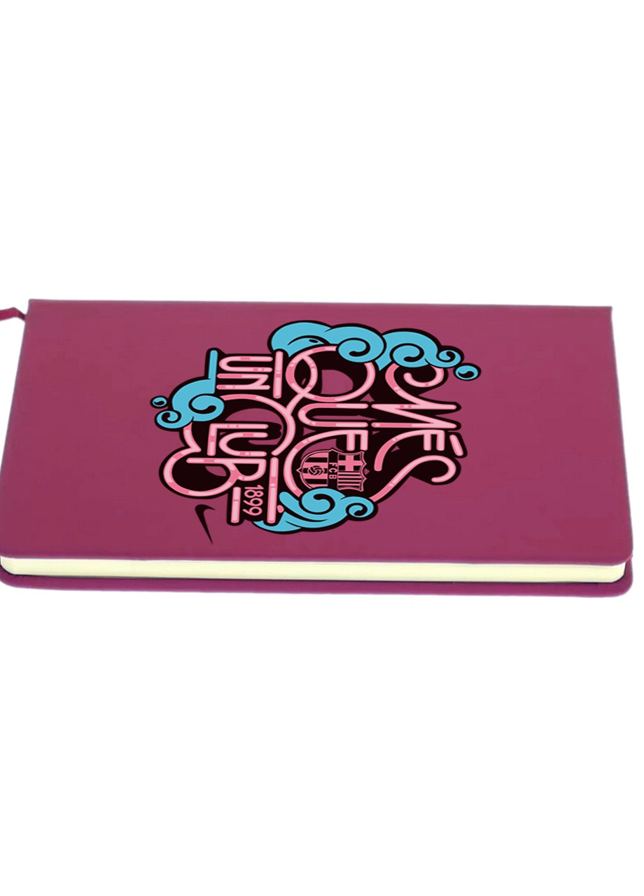 Блокнот А5 Футбольний арт Малиновий (92228-2035-FU) MobiPrint (257324652)