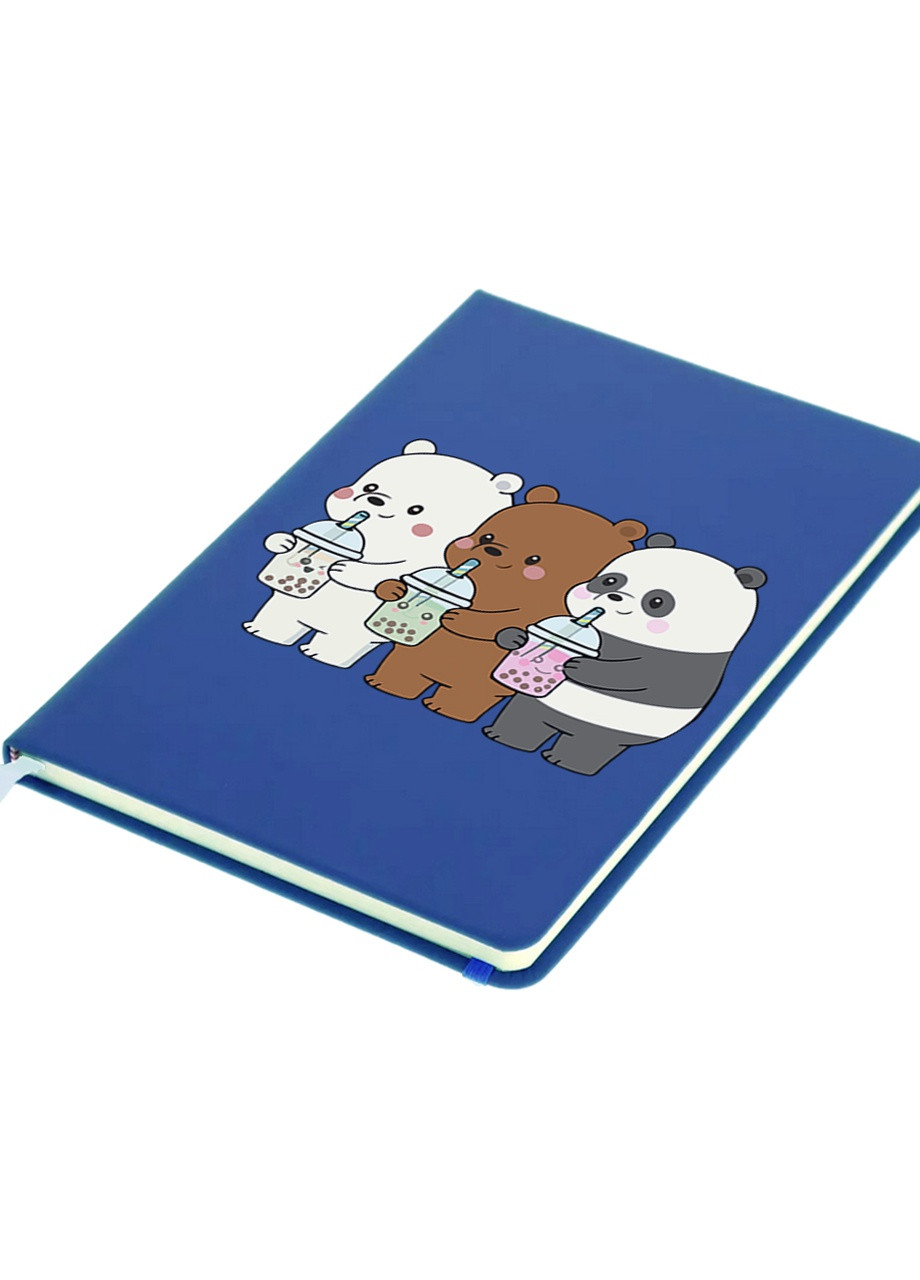 Блокнот А5 Вся правда о медведях (We Bare Bears) Светло-голубой (92228-2896-SK) MobiPrint (257322432)