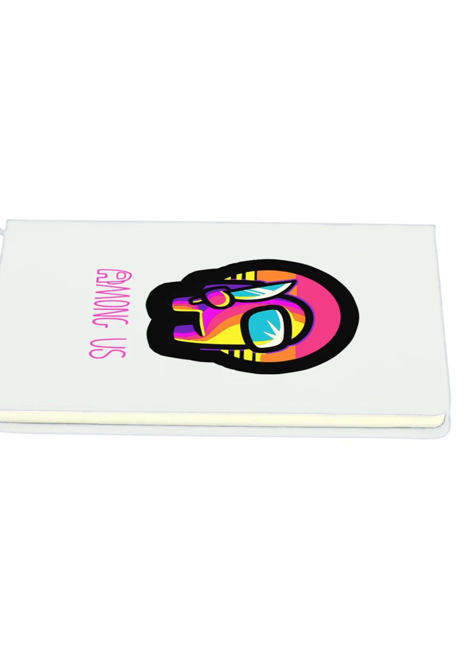 Блокнот А5 Амонг Ас (Among Us) Білий (92228-2406-WT) MobiPrint (257327197)