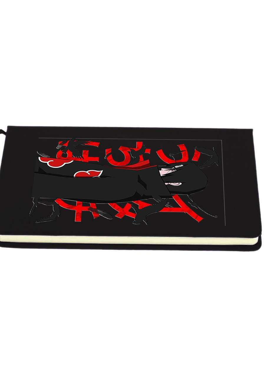 Блокнот А5 Итачи Учиха (Itachi Uchiha) Черный (92228-2817-BK) MobiPrint (257323708)