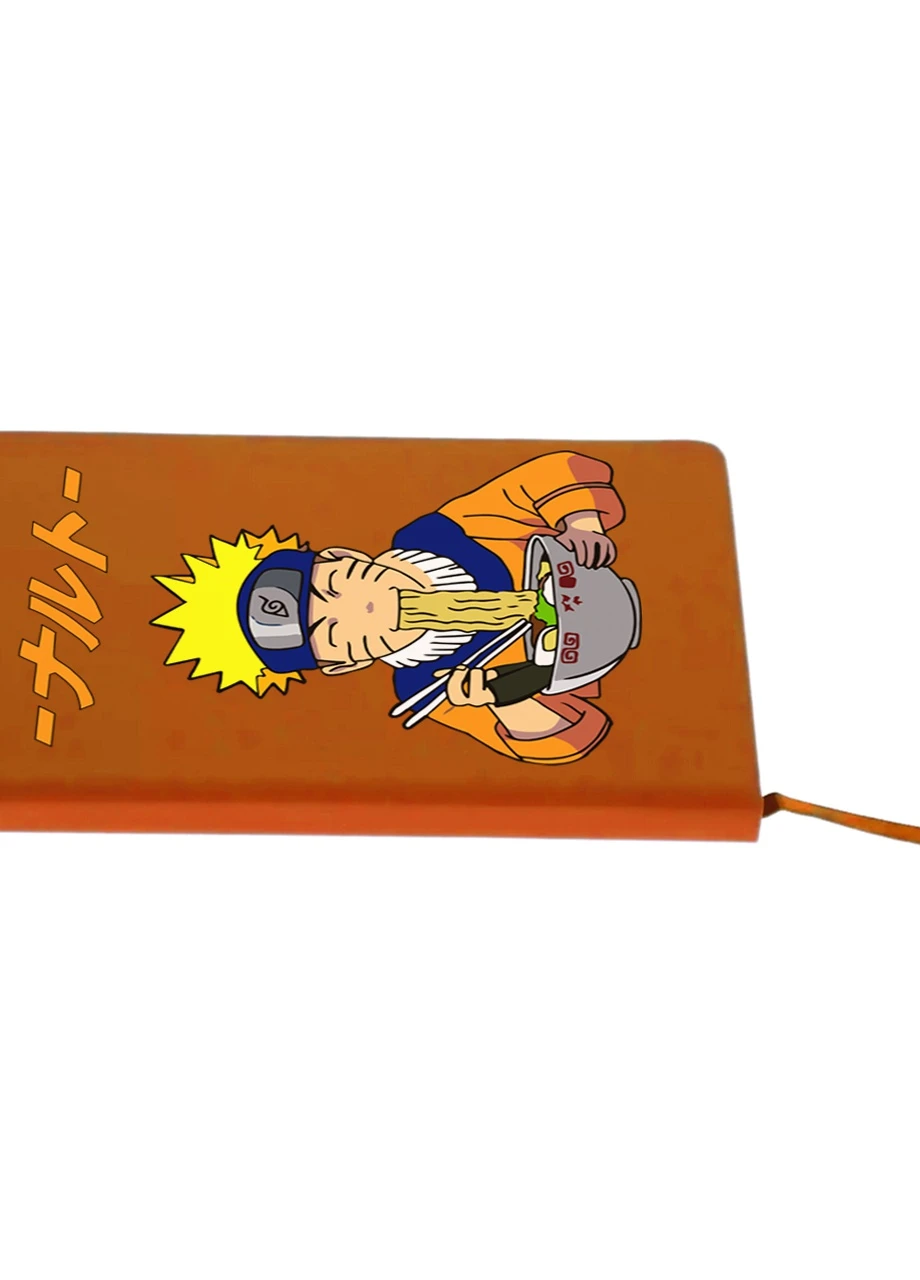 Блокнот А5 Наруто Узумаки (Naruto Uzumaki) Оранжевый (92228-2818-OG) MobiPrint (257322520)