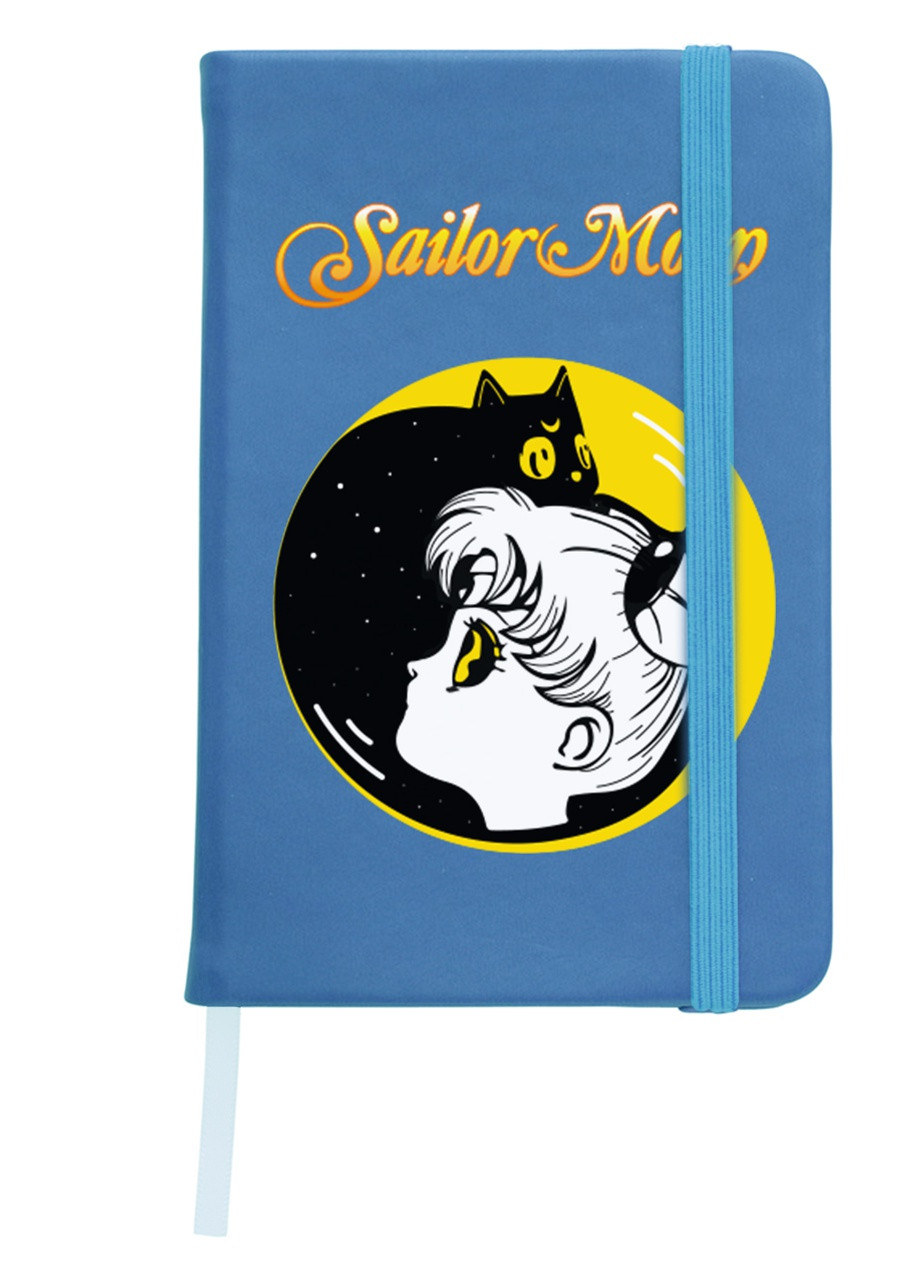 Блокнот А5 Сейлор Мун (Sailor Moon) Светло-голубой (92228-2660-SK) MobiPrint (257326018)