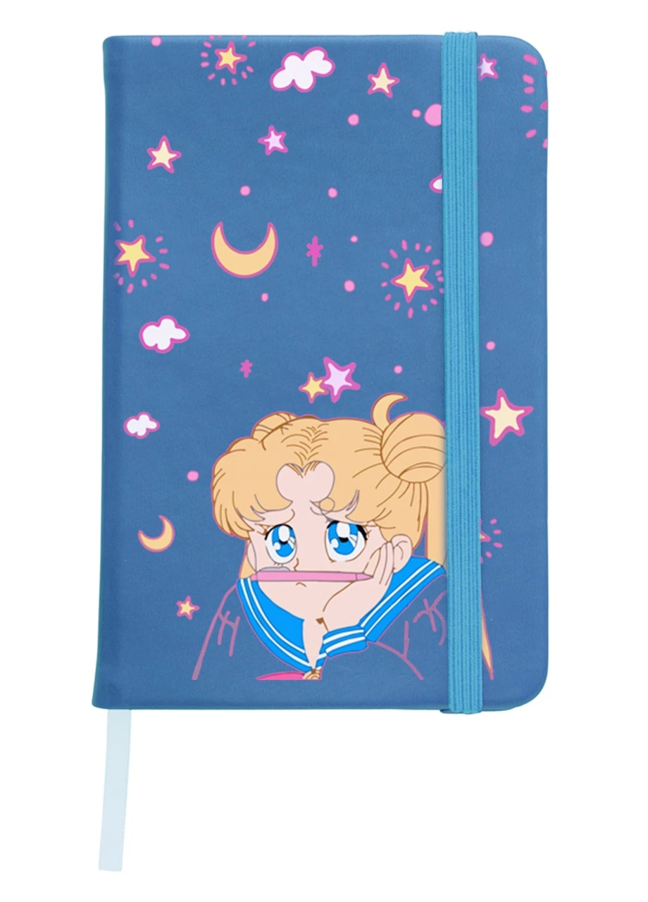 Блокнот А5 Сейлор Мун (Sailor Moon) Светло-голубой (92228-2912-SK) MobiPrint (257327794)