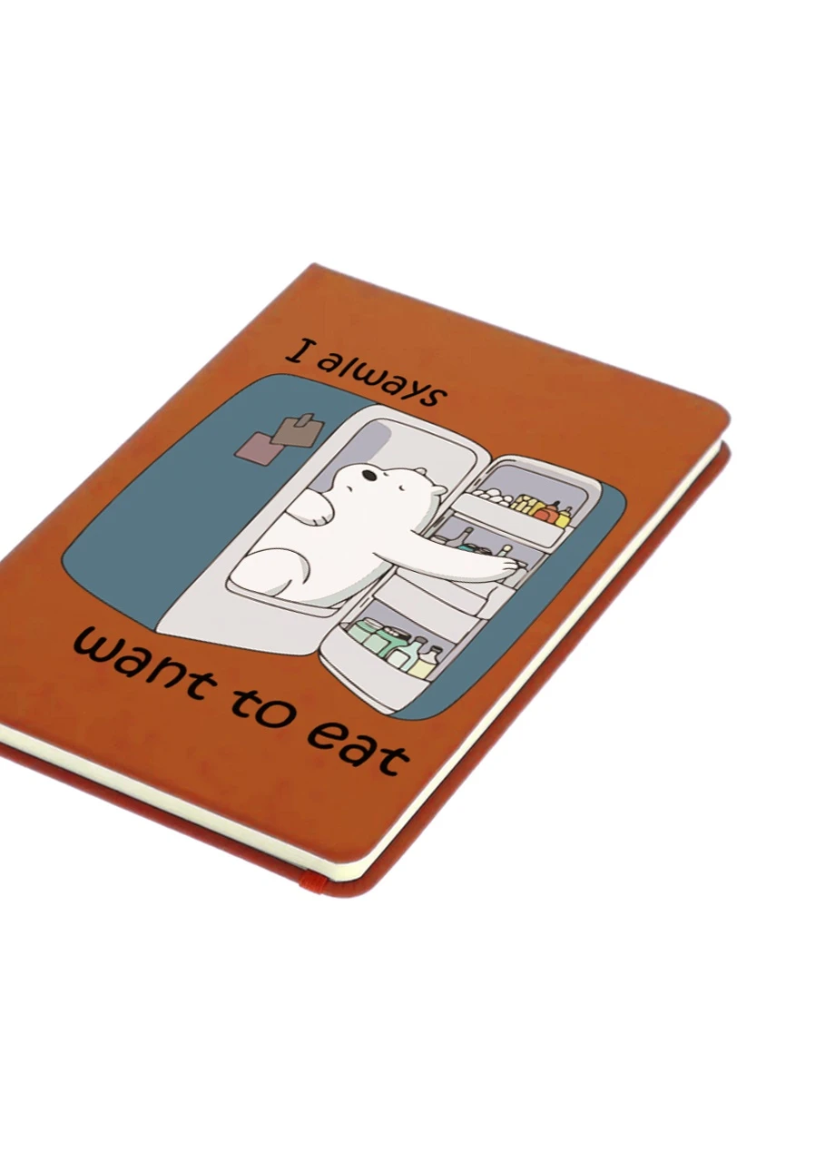Блокнот А5 Вся правда про ведмедів (We Bare Bears) Помаранчевий (92228-2907-OG) MobiPrint (257327316)