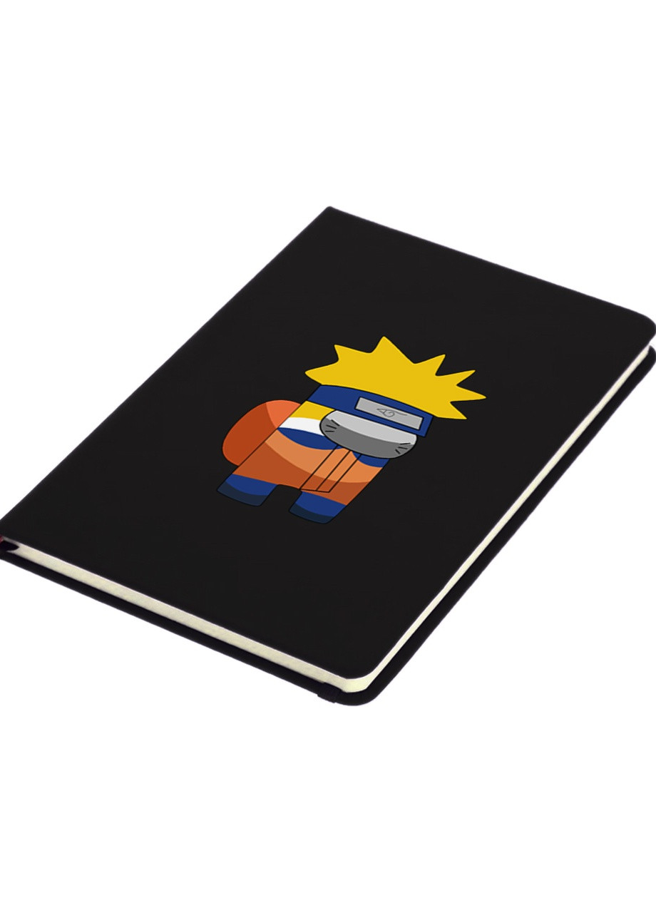 Блокнот А5 Амонг Ас Наруто (Naruto Among us) Чорний (92228-2424-BK) MobiPrint (257325153)