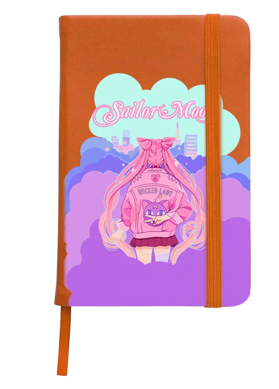 Блокнот А5 Сейлор Мун (Sailor Moon) Помаранчевий (92228-2913-OG) MobiPrint (257324239)
