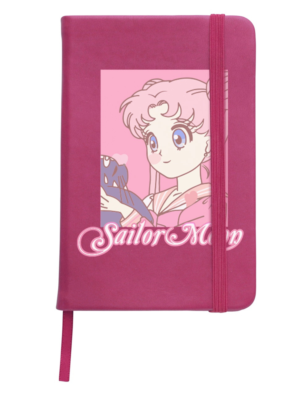Блокнот А5 Сейлор Мун (Sailor Moon) Малиновий (92228-2914-FU) MobiPrint (257328392)
