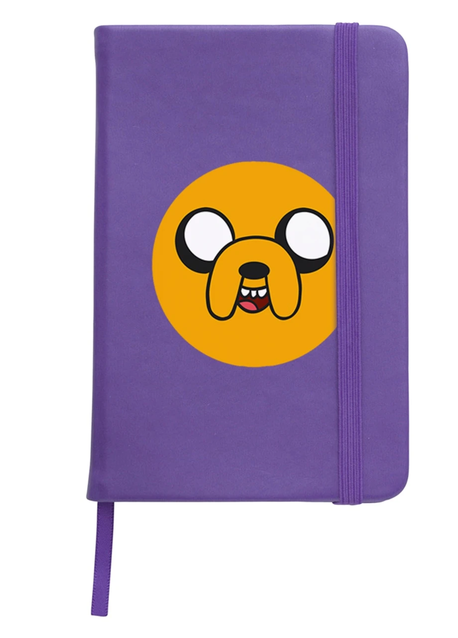 Блокнот А5 Джейк Час Пригод Фіолетовий (92228-2046-PU) MobiPrint (257322579)