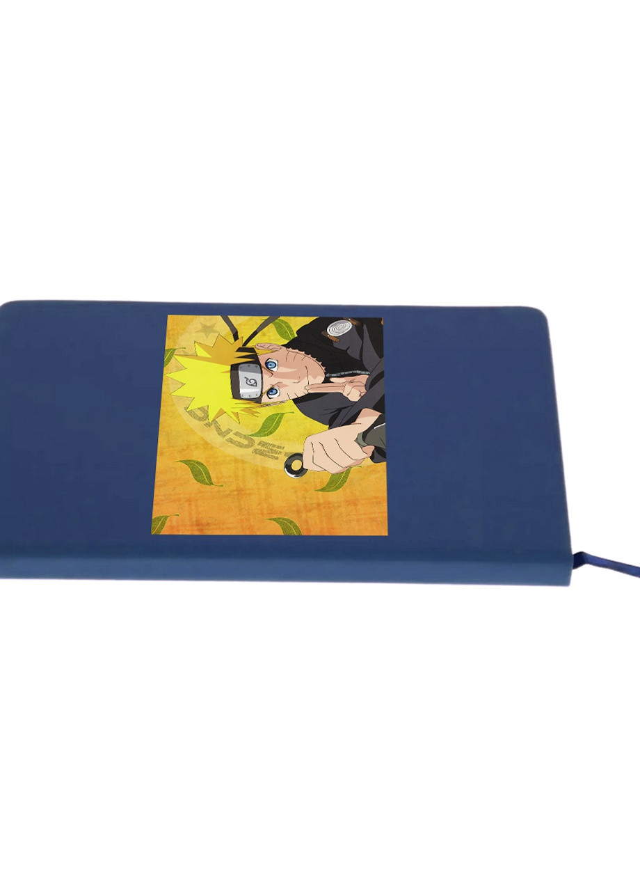 Блокнот А5 Наруто Узумакі (Naruto Uzumaki) Темно-синій (92228-3092-NB) MobiPrint (257321472)