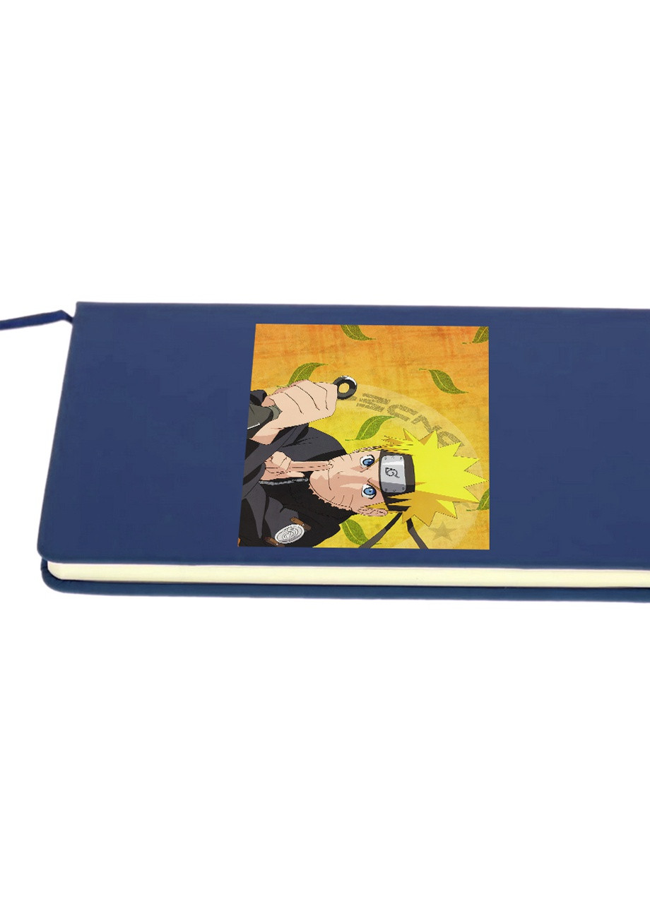 Блокнот А5 Наруто Узумакі (Naruto Uzumaki) Темно-синій (92228-3092-NB) MobiPrint (257321472)