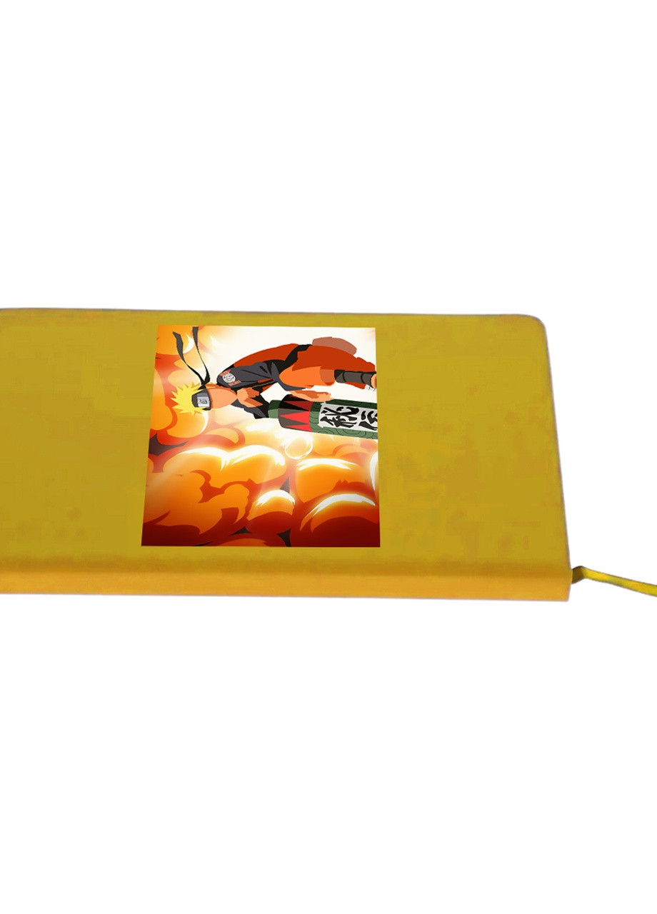 Блокнот А5 Наруто Узумакі (Naruto Uzumaki) Жовтий (92228-3112-SY) MobiPrint (257323863)
