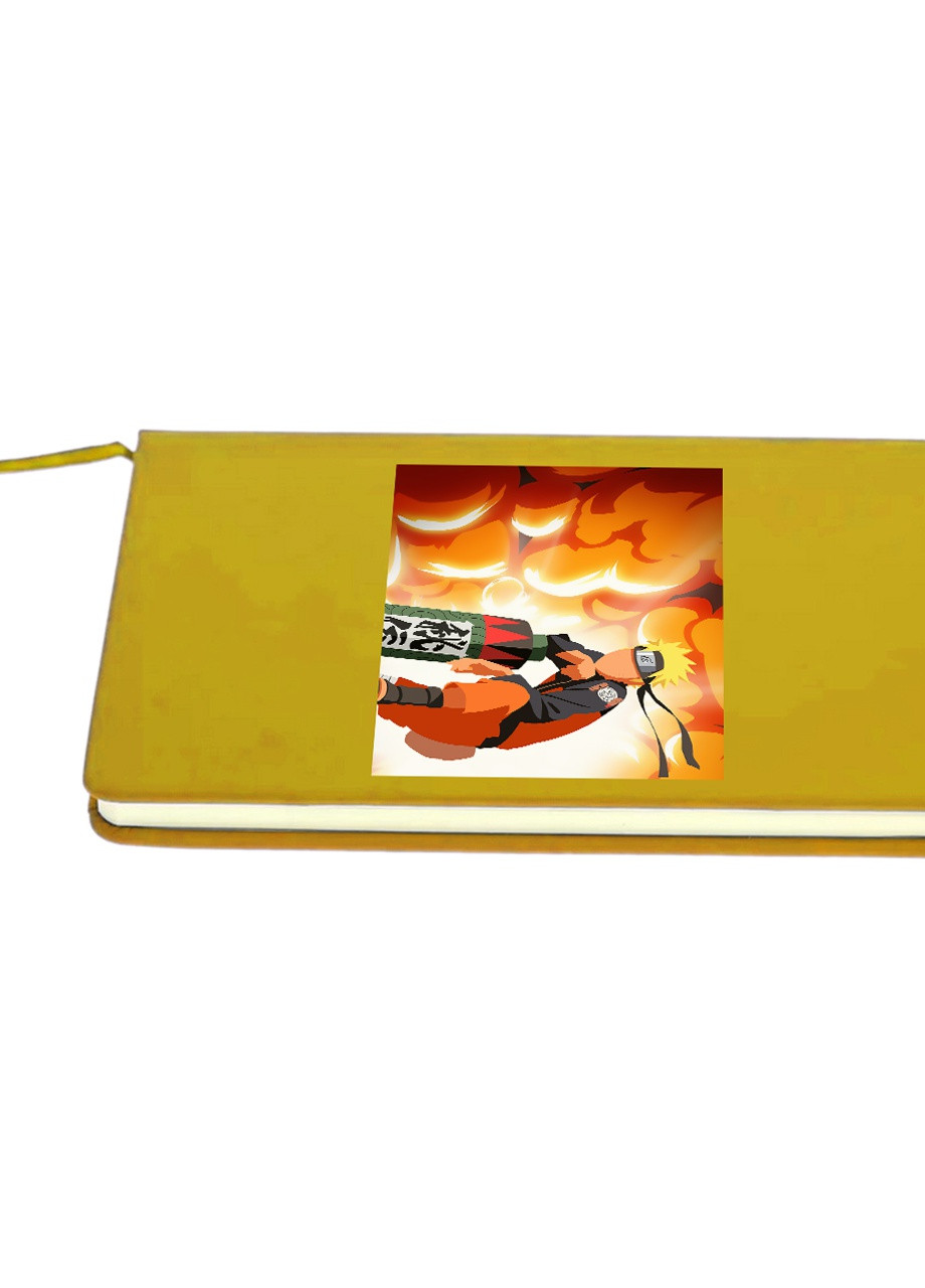Блокнот А5 Наруто Узумакі (Naruto Uzumaki) Жовтий (92228-3112-SY) MobiPrint (257323863)