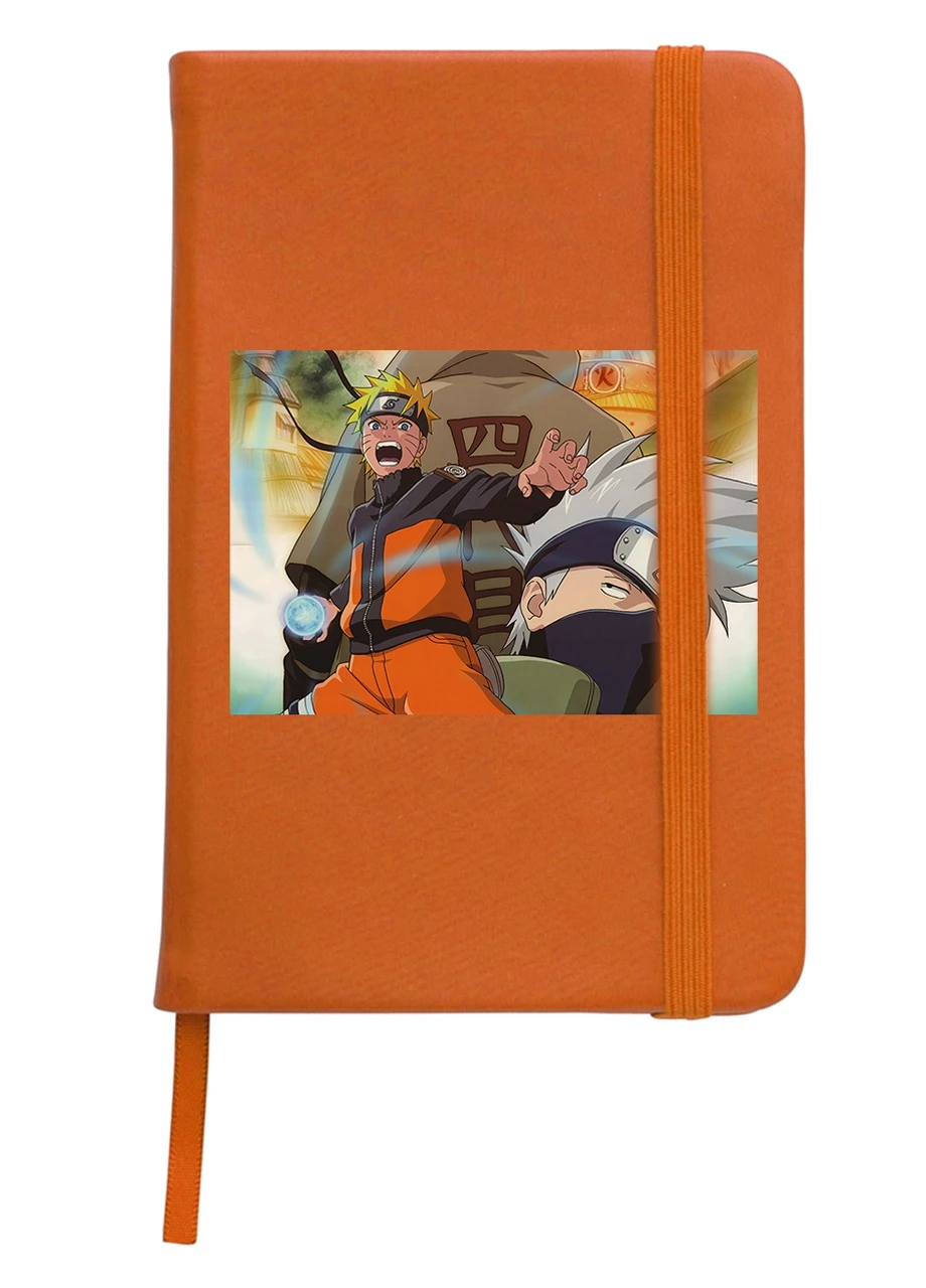 Блокнот А5 Наруто (Naruto) Оранжевый (92228-3083-OG) MobiPrint (257323297)