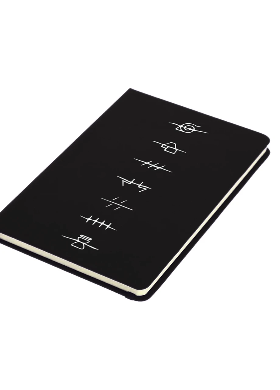 Блокнот А5 Наруто (Naruto) Черный (92228-3052-BK) MobiPrint (257321681)