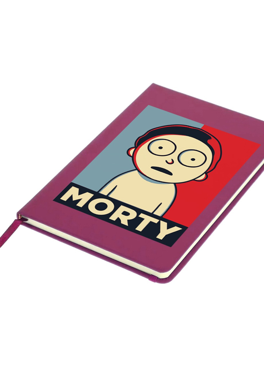 Блокнот А5 Рік Санчез Рік та Морті (Rick Sanchez Rick and Morty) Малиновий (92228-2931-FU) MobiPrint (257322112)