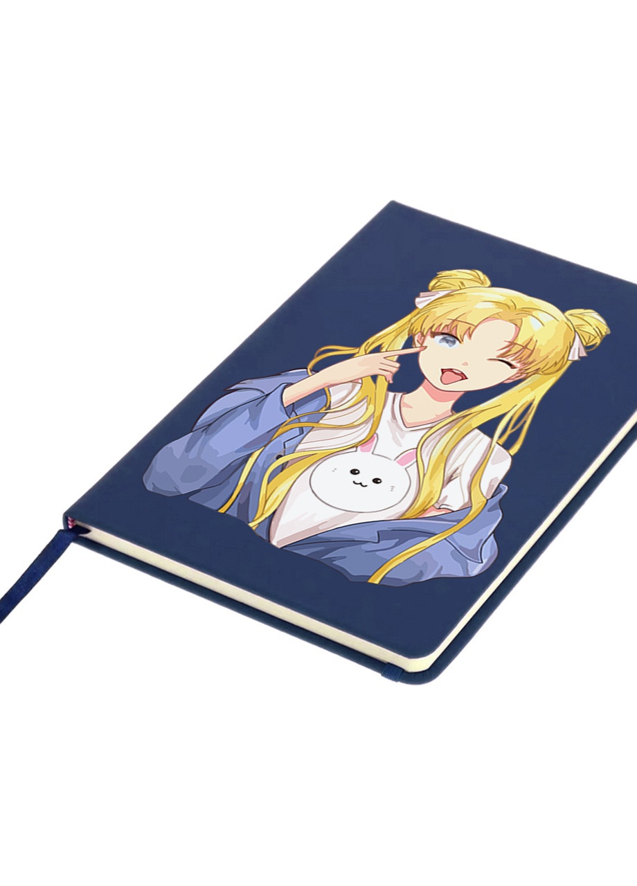 Блокнот А5 Сейлор Мун (Sailor Moon) Темно-синий (92228-2925-NB) MobiPrint (257327712)