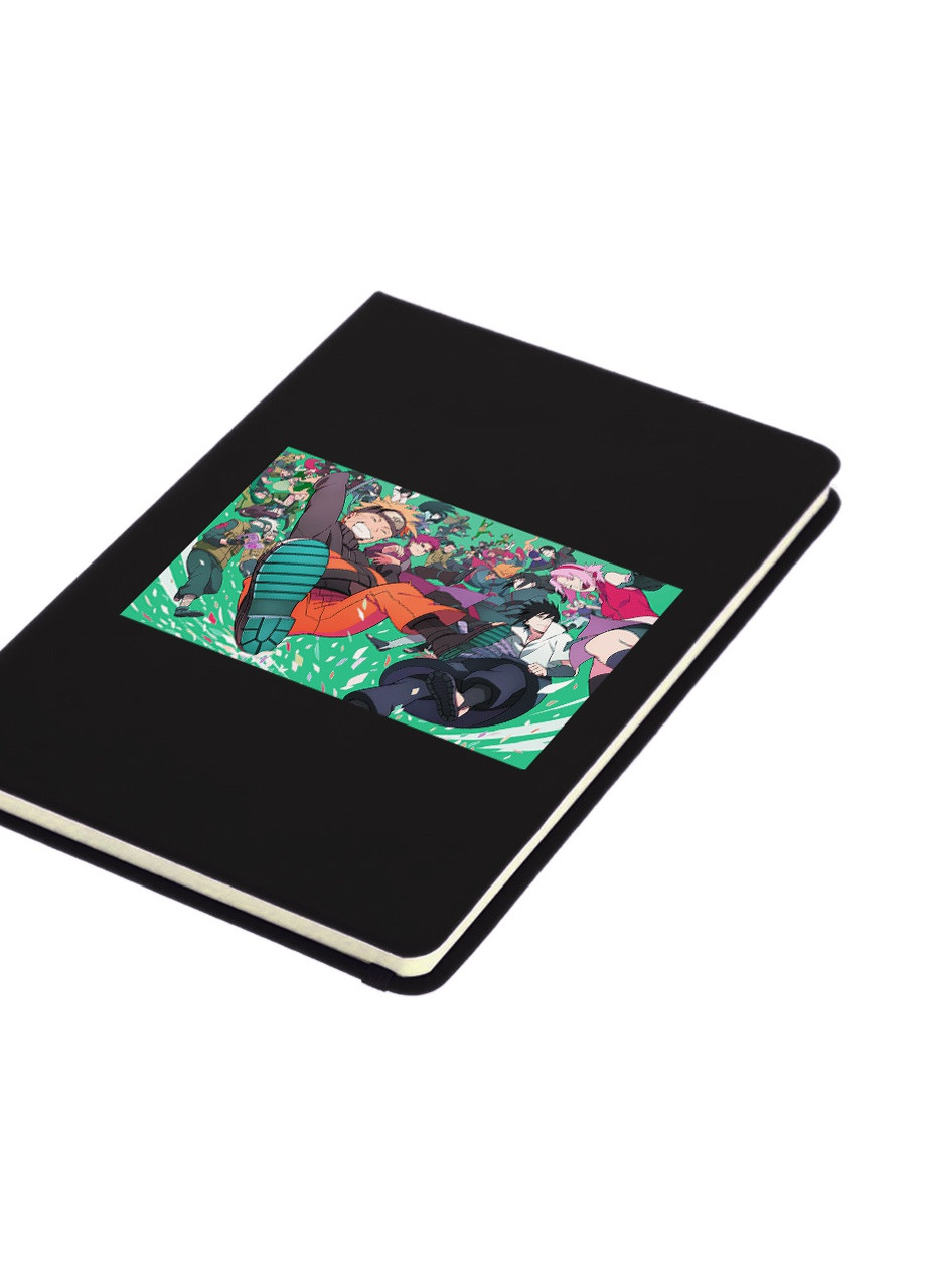 Блокнот А5 Наруто (Naruto) Чорний (92228-3091-BK) MobiPrint (257328303)