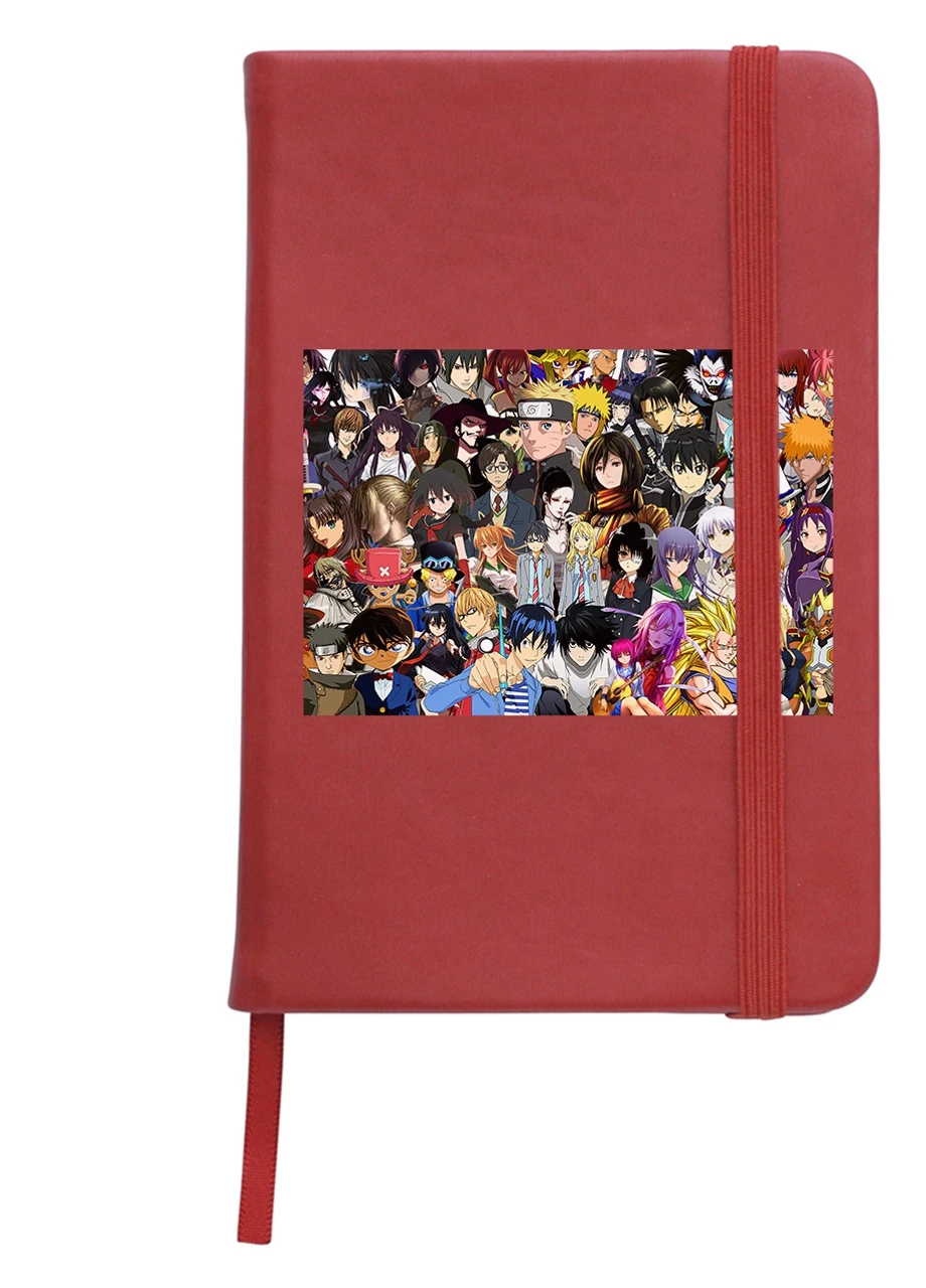 Блокнот А5 Аниме (Anime) Красный (92228-3107-RD) MobiPrint (257321893)