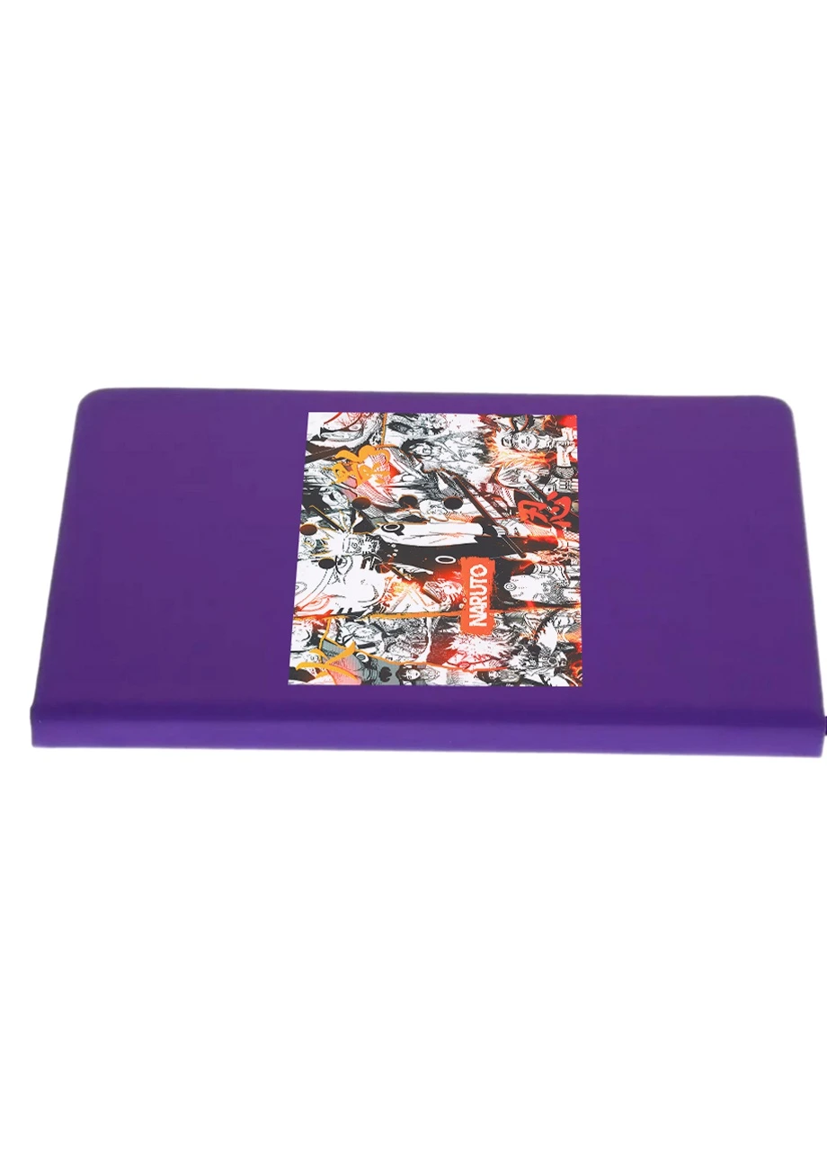 Блокнот А5 Наруто (Naruto) Фиолетовый (92228-3110-PU) MobiPrint (257327711)