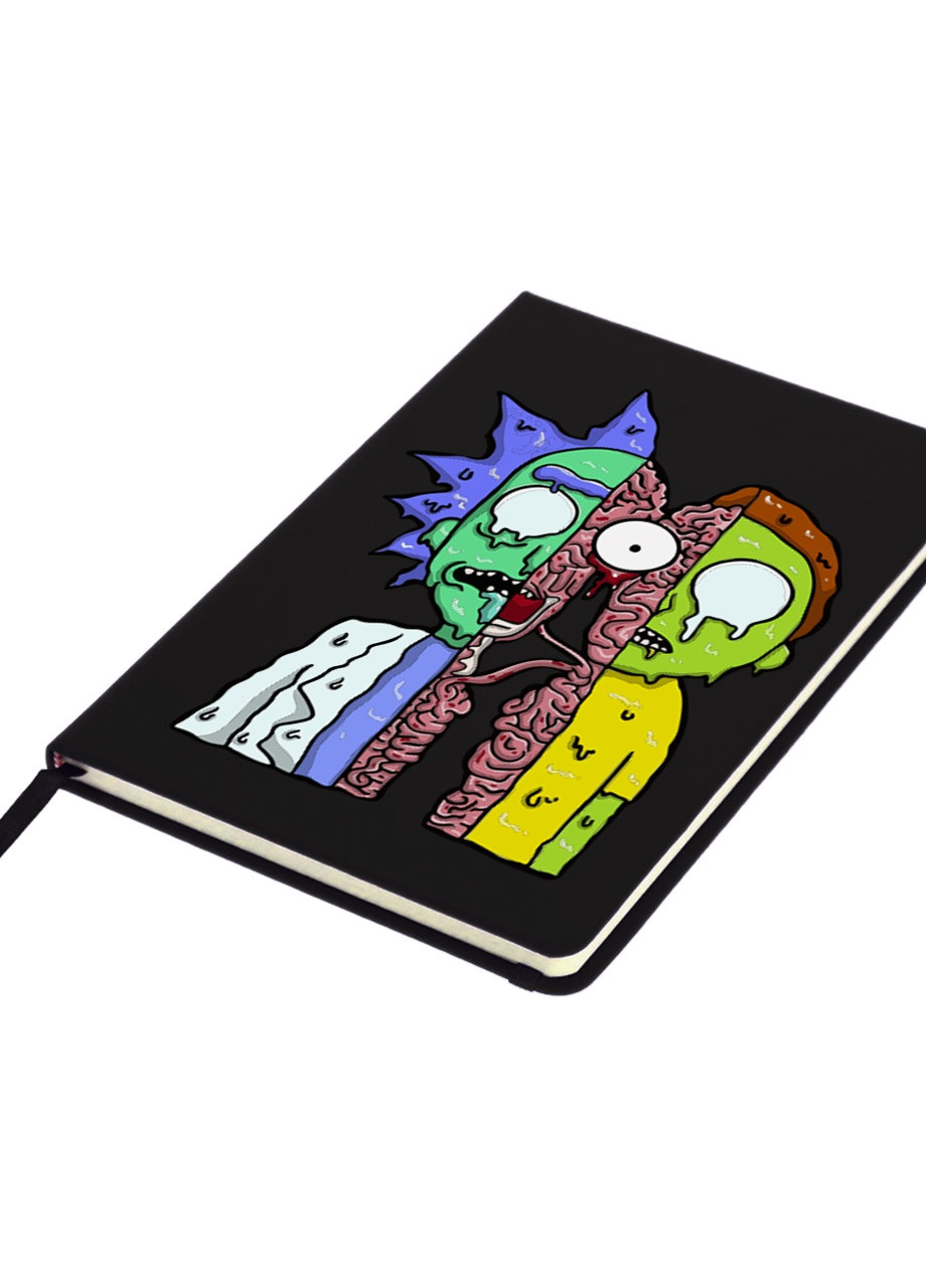 Блокнот А5 Рик Санчез Рик и Морти (Rick Sanchez Rick and Morty) Черный (92228-2940-BK) MobiPrint (257326271)