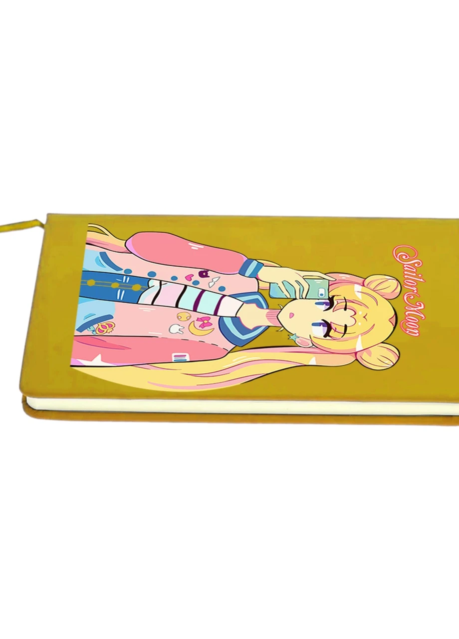 Блокнот А5 Сейлор Мун (Sailor Moon) Жовтий (92228-2924-SY) MobiPrint (257322255)