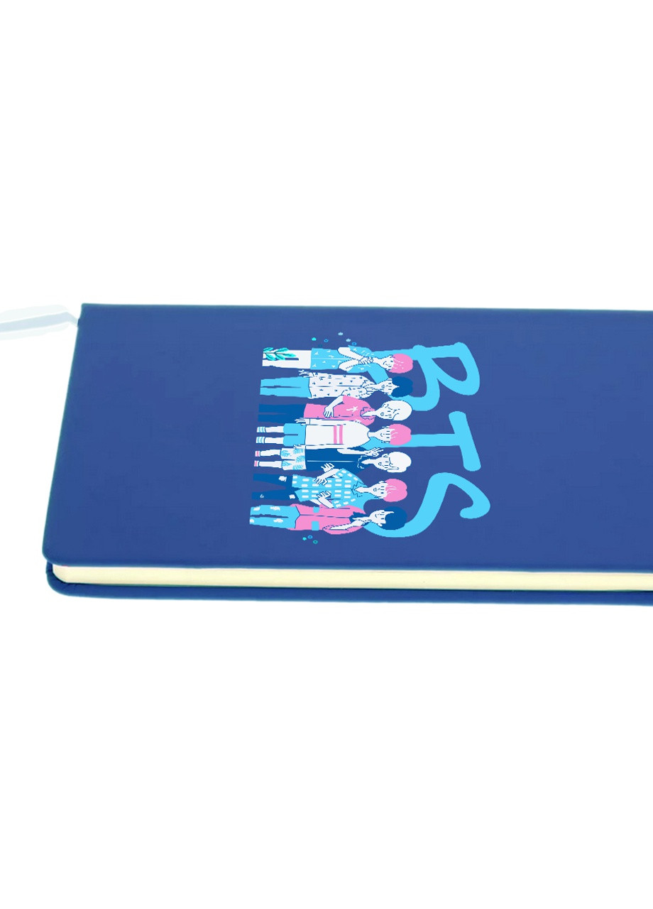 Блокнот А5 БТС (BTS) Світло-блакитний (92228-3265-SK) MobiPrint (257322189)